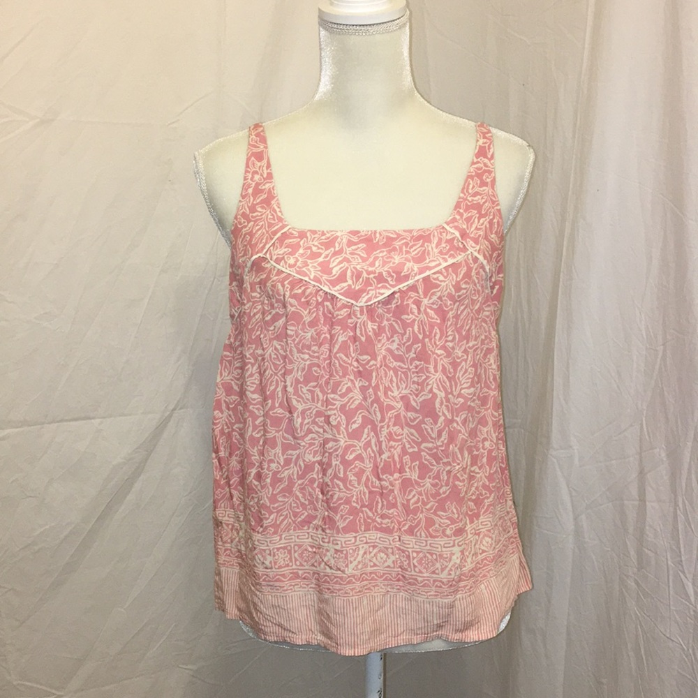 Maeve Sleeveless Boho Square Neck Top